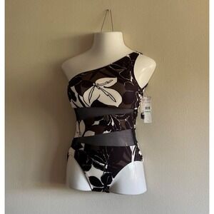 Carmen Marc Volvo‎ One Shoulder Swimsuit